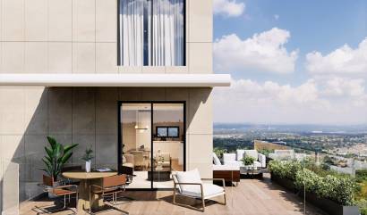 Nieuwbouw projecten - Appartment - Villajoyosa - Cala de Finestrat