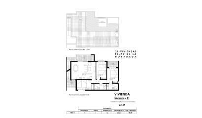 Nieuwbouw projecten - Bungalow - Pilar de la Horadada - pueblo