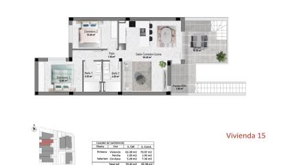 Nieuwbouw projecten - Bungalow - Pilar de la Horadada - pueblo