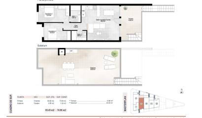 Nieuwbouw projecten - Bungalow - San Pedro del Pinatar - Pueblo