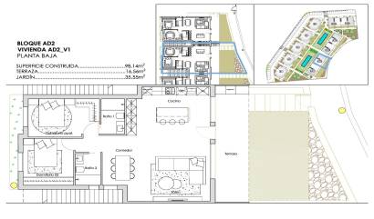 Nieuwbouw projecten - Bungalow - Torre Pacheco - Santa Rosalía