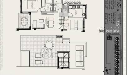 Nieuwbouw projecten - Bungalow - Torrevieja - Altos del Sol