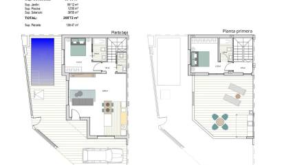Nieuwbouw projecten - Halfvrijstaand - Torre Pacheco - El Alba