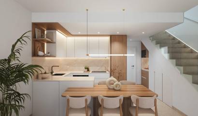 Nieuwbouw projecten - Herenhuis - San Pedro del Pinatar - Pueblo
