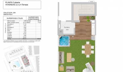 Nieuwbouw projecten - Penthouse - Santa Pola - Tamarit