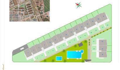 Nieuwbouw projecten -  - Pilar de la Horadada - pueblo