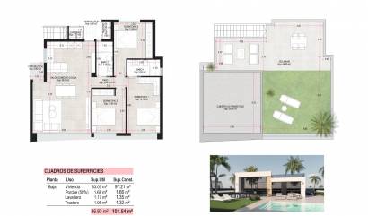 Nieuwbouw projecten - Villa - Alhama de Murcia - Condado De Alhama