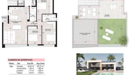 Nieuwbouw projecten - Villa - Alhama de Murcia - Condado de Alhama