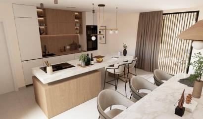 Nieuwbouw projecten - Villa - Baños y Mendigo - Altaona Golf