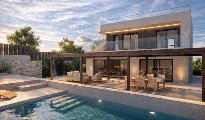 Nieuwbouw projecten - Villa - Cabo de Palos - Cala Flores