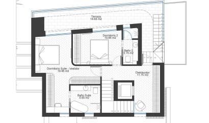 Nieuwbouw projecten - Villa - Cabo de Palos - Cala Flores