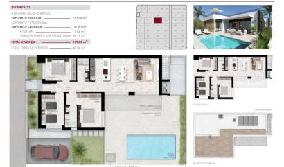 Nieuwbouw projecten - Villa - Ciudad Quesada - Lo Marabú