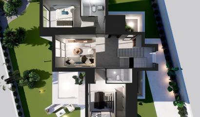 Nieuwbouw projecten - Villa - Finestrat - Balcón de finestrat