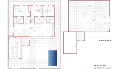 Nieuwbouw projecten - Villa - Fuente Alamo - La Pinilla