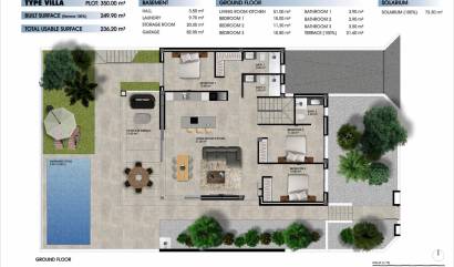 Nieuwbouw projecten - Villa - Los Alcázares - La Serena Golf