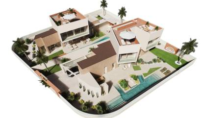 Nieuwbouw projecten - Villa - Orihuela Costa - Dehesa de campoamor
