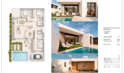 Nieuwbouw projecten - Villa - Pilar de la Horadada - pueblo