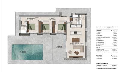 Nieuwbouw projecten - Villa - Pinoso - Lel
