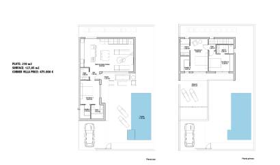 Nieuwbouw projecten - Villa - San Javier - Parque de los leones