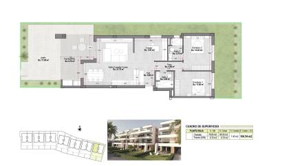 Nouvelle construction - Apartment - Alhama de Murcia - Condado de Alhama