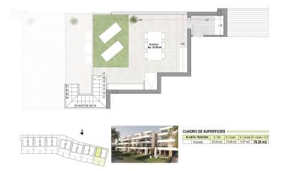 Nouvelle construction - Apartment - Alhama de Murcia - Condado de Alhama