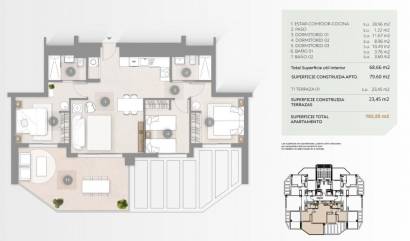 Nouvelle construction - Apartment - Calpe - Playa Cantal Roig