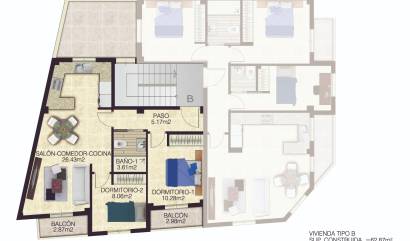 Nouvelle construction - Apartment - Jacarilla - pueblo