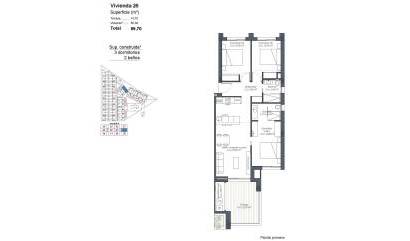 Nouvelle construction - Apartment - Los Alcázares - Serena Golf