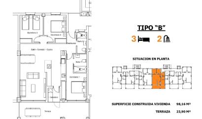 Nouvelle construction - Apartment - San Miguel de Salinas - Pueblo