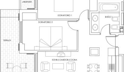 Nouvelle construction - Apartment - Vera - Puerto del Rey