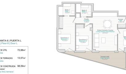 Nouvelle construction - Apartment - Villajoyosa - La Tellerola