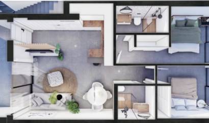 Nouvelle construction - Bungalow - San Pedro del Pinatar - Lo Pagán