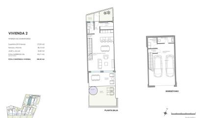 Nouvelle construction - Maison de ville - Mojacar - Playa de la Mena