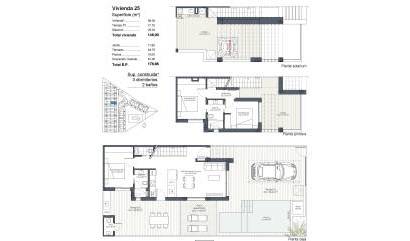 Nouvelle construction - Semi Detached - Los Alcázares - Serena Golf