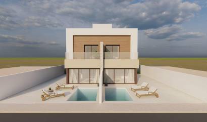 Nouvelle construction - Semi Detached - San Javier - pueblo