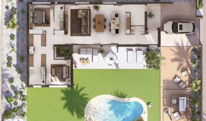 Nouvelle construction - Villa - Baños y Mendigo - Altaona Golf