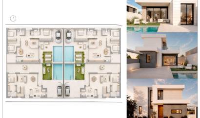 Nouvelle construction - Villa - Pilar de la Horadada - pueblo