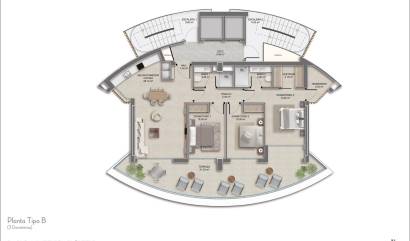 Nueva construcción  - Apartment - Calpe - Playa Cantal Roig