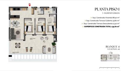 Nueva construcción  - Apartment - Finestrat - Balcón de finestrat