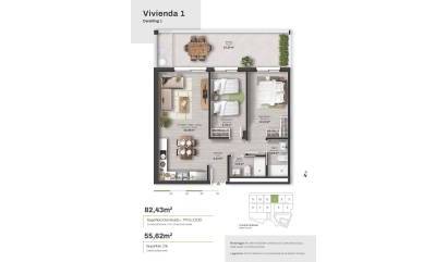 Nueva construcción  - Apartment - Mojacar - Descargador