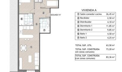 Nueva construcción  - Apartment - Puerto De Mazarron - Playa del Puerto