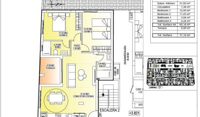 Nueva construcción  - Apartment - San Miguel de Salinas - Pueblo