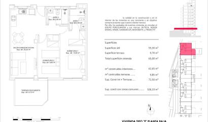 Nueva construcción  - Apartment - Villajoyosa - Cala de Finestrat