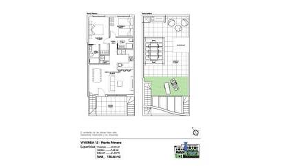 Nueva construcción  - Bungalow - Pilar de la Horadada - Parque Ramon eugenio Escudero