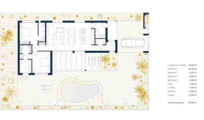 Nueva construcción  - Villa - Baños y Mendigo - Altaona Golf