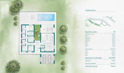 Nueva construcción  - Villa - Fuente Alamo - Hacienda del Alamo