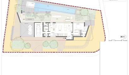 Nueva construcción  - Villa - Orihuela Costa - Dehesa de campoamor