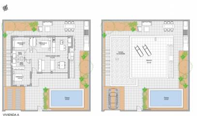 Nueva construcción  - Villa - Pinar de Campoverde