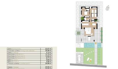 Nueva construcción  - Villa - San Fulgencio - El Oasis