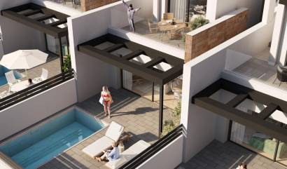 Nueva construcción  - Villa - Torrevieja - Aguas Nuevas